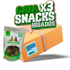 Caja x3 Snacks - Hígados de pollo