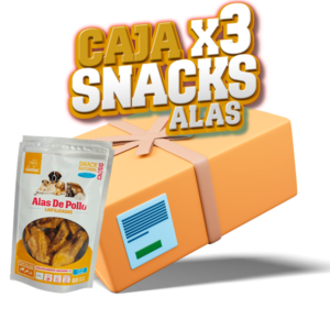 Caja x3 Snacks - Alas de pollo
