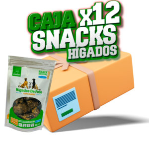 Caja x12 Snacks - Hígados de pollo